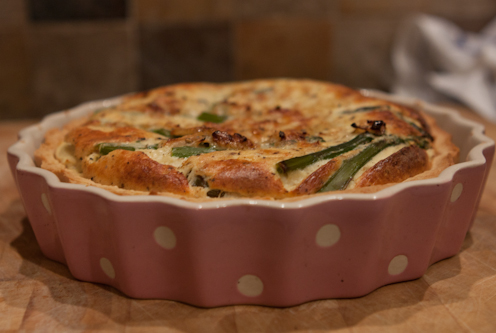 Asparagus and Chilli Tart - The Chilli King